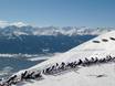 Monti del Karwendel: Recensioni dei comprensori sciistici – Recensione Nordkette - Innsbruck