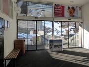 Zona della stazione a valle molto curata