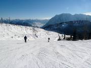Inizio della discesa a valle verso Tauplitz e Bad Mitterndorf