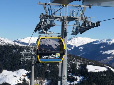 Ski- & Gletscherwelt Zillertal 3000: Migliori impianti di risalita – Impianti di risalita Mayrhofen - Penken/Ahorn/Rastkogel/Eggalm