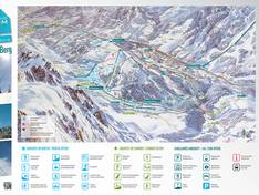 Mappa delle piste Hochkeil am Hochkönig
