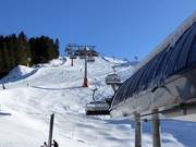 Moseltret-X-Press - 6pers.| Seggiovia ad alta velocità (ad agganc. autom.) con cupola di prot. e riscald. sedile