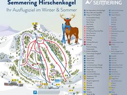 Mappa delle piste Zauberberg Semmering