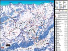 Mappa delle piste Ischgl/Samnaun - Silvretta Arena