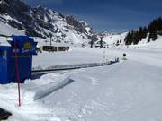 Nastro trasportatore alla stazione Trübsee