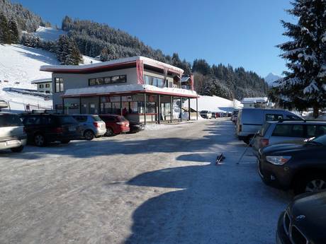 Alpi Scistose Salisburghesi: Accesso nei comprensori sciistici e parcheggio – Accesso, parcheggi Monte Popolo - Eben im Pongau