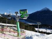 Impianto di innevamento efficiente