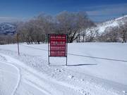 Alcune aree non possono essere percorse