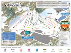 Mappa delle piste Brandywine