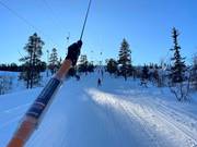 T6 Norrliften 2 - Skilift con T-bar/ancora