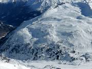 Vista sull'area sciistica Sportgastein