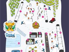 Mappa delle piste Kaimówka