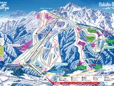 Mappa delle piste Hakuba 47/Goryu