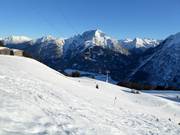 Inizio delle piste presso la stazione a monte Jöchelspitze