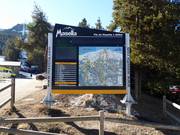 Mappa delle piste a Masella