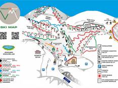 Mappa delle piste Tymfristos - Velouchi