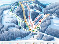 Mappa delle piste Tolvmannabacken