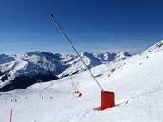 Innevamento con lance presso il Rastkogel