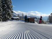 Preparazione delle piste di prima classe a Filzmoos