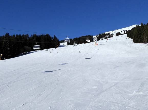 Ampie piste presso la seggiovia Spieleck 6 posti