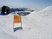 Inizio delle discese difficili al Nos