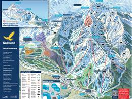 Mappa delle piste Solitude