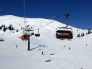 Campo-Le Cune - 4pers.| Seggiovia ad alta velocità (ad agganciamento automatico) con cupole di protezione