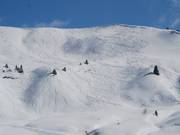 Nella zona sciistica di Praz sur Arly