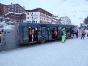 Skibus a Tignes