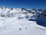 Pista Schmugglerpiste presso la Weißseejochbahn