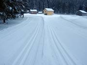 Piste da fondo presso la Blaa-Alm