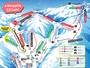 Mappa delle piste Okuibuki