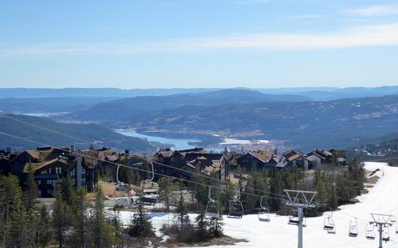 Maggior dislivello in Scandinavia – comprensorio sciistico Norefjell