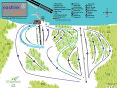 Mappa delle piste Eastlink Park - Whitecourt