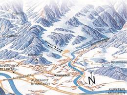Mappa delle piste Kramsach