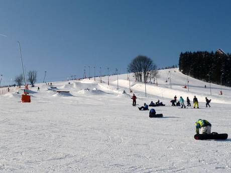 Snowparks Mittelgebirge tedesco – Snowpark Fichtelberg - Oberwiesenthal