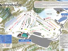 Mappa delle piste Brandywine