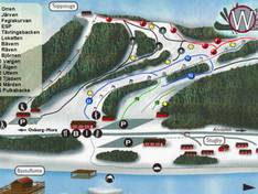 Mappa delle piste Wäsabergen