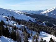 Vista da Selletta in direzione Doss Pelà