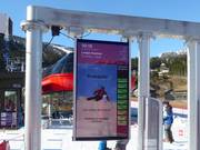 Informazioni sui tempi di attesa agli impianti