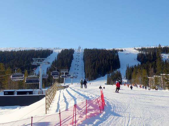 Attraente pista presso Söderåsen Express a Lindvallen