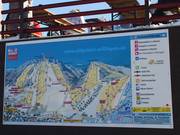 Grandi pannelli alle stazioni a valle