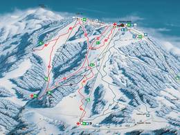 Mappa delle piste Cerkno