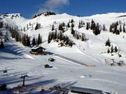 Tappeto mobile nella Hollhausmulde e piste facili presso la seggiovia Schartenlift