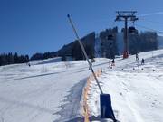 Cannoni da neve presso la Natrunbahn