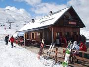 A mezza quota: rifugio alla Pointe du Corbier