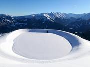 Lago artificiale per l'innevamento presso Horberg