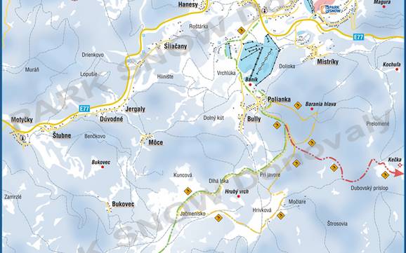 Sci di fondo Banská Bystrica – Sci di fondo Donovaly (Park Snow)