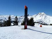 Punto di controllo ARTVA in montagna