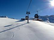 Le piste di neve fresca partono dalla Hohe Mut